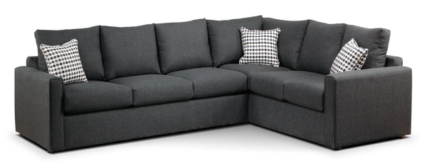 Melville One- 3-Piece Outdoor Sectional - Grey