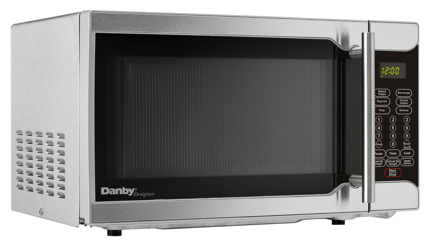 Danby Stainless Steel Countertop Microwave 0 7 Cu Ft