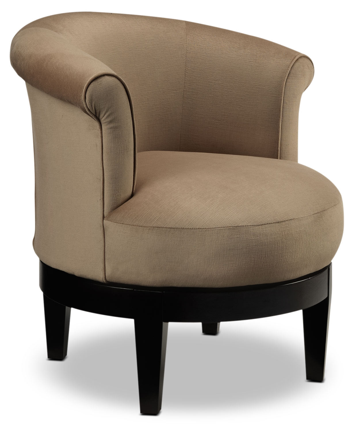 Attica Swivel Accent Chair - Coffee | Leon's