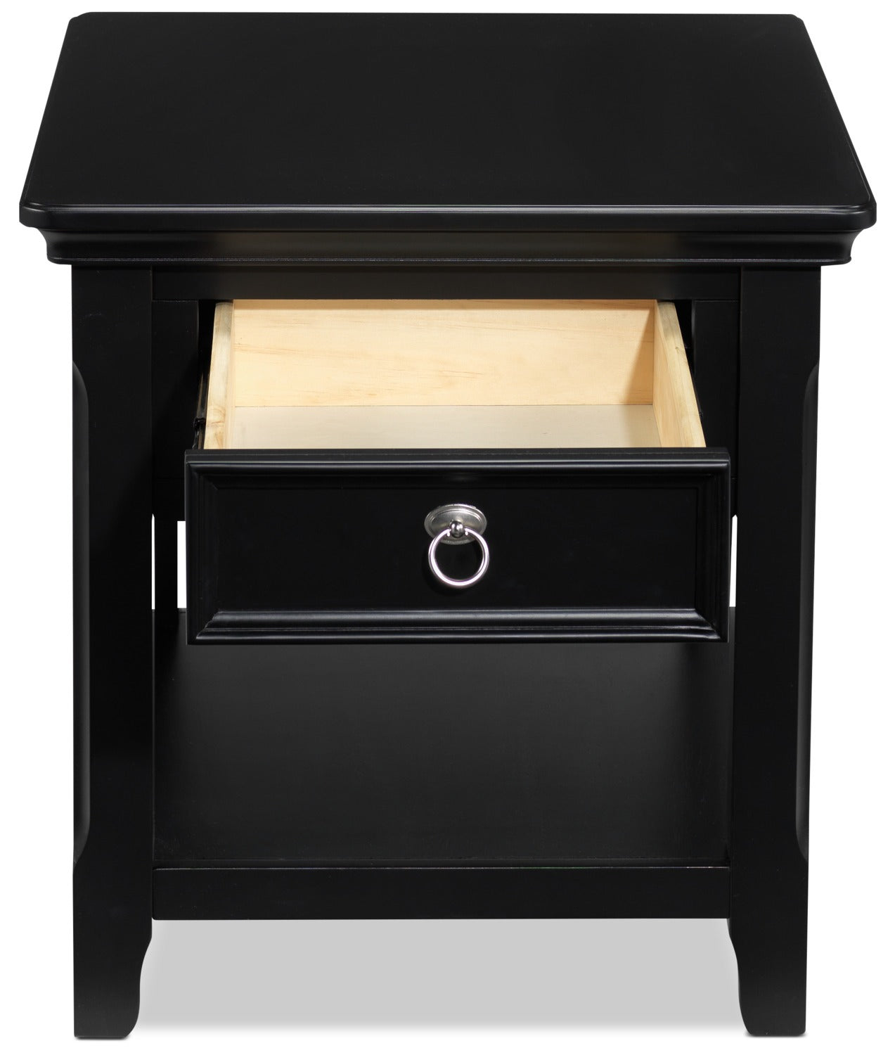 Turner End Table Black Leon's