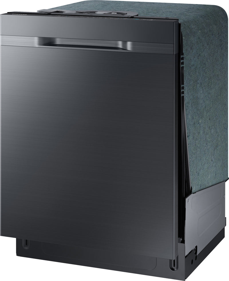 black stainless steel dishwasher samsung