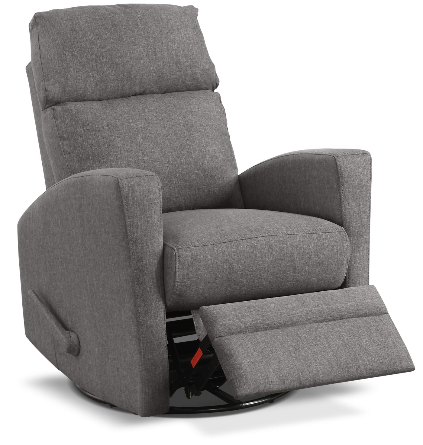 Nina Swivel Glider Recliner Dark Grey Leon S