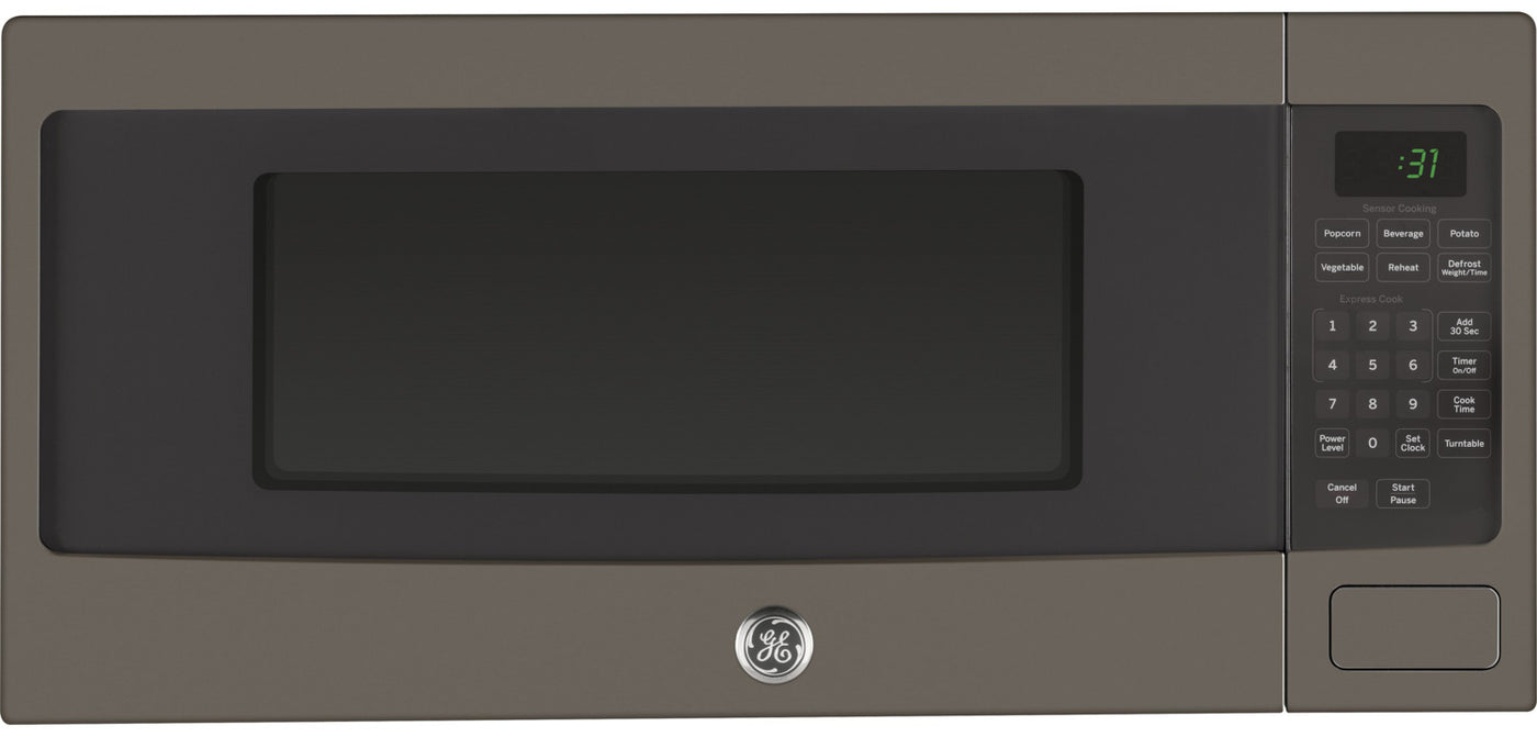 Ge Profile Slate Countertop Microwave 1 1 Cu Ft Pem10slfc