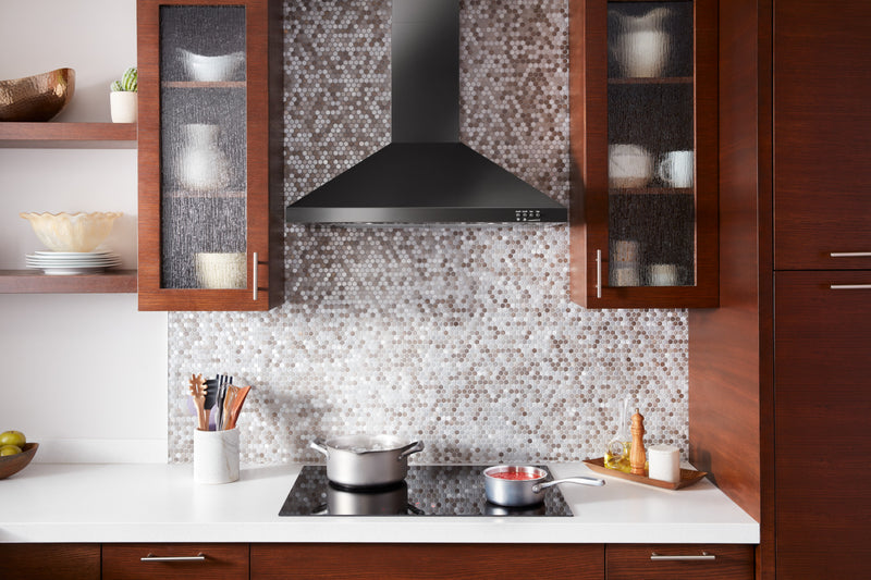 kitchen aid wall-mount canopy range hood