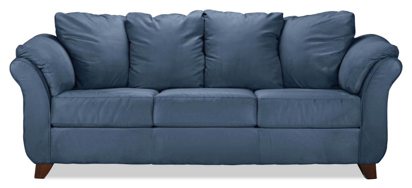 blue sofa