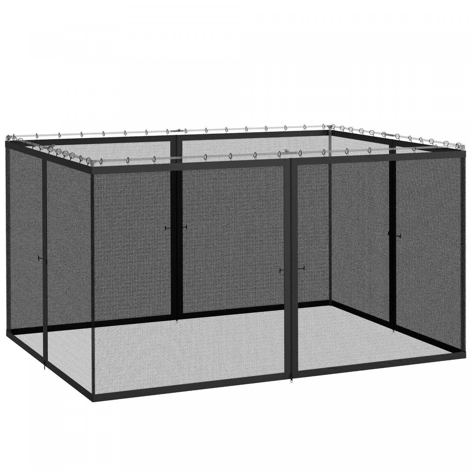 Outsunny 10' X 13' Gazebo Mosquito Netting Screen Walls Replacement