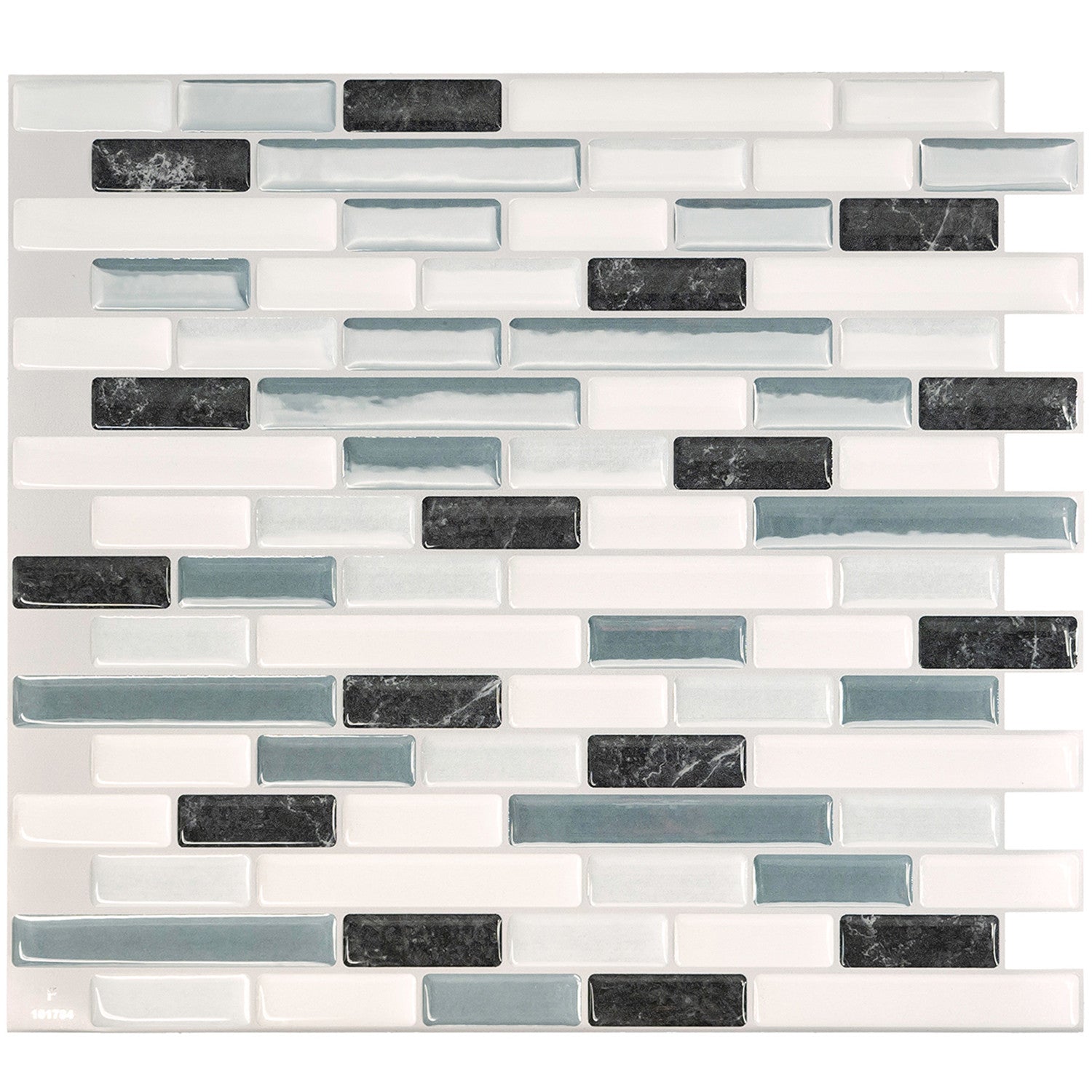 10 x 9 Peel and Stick Smart Tiles for Backsplash - 4-Sheet Muretto Brina