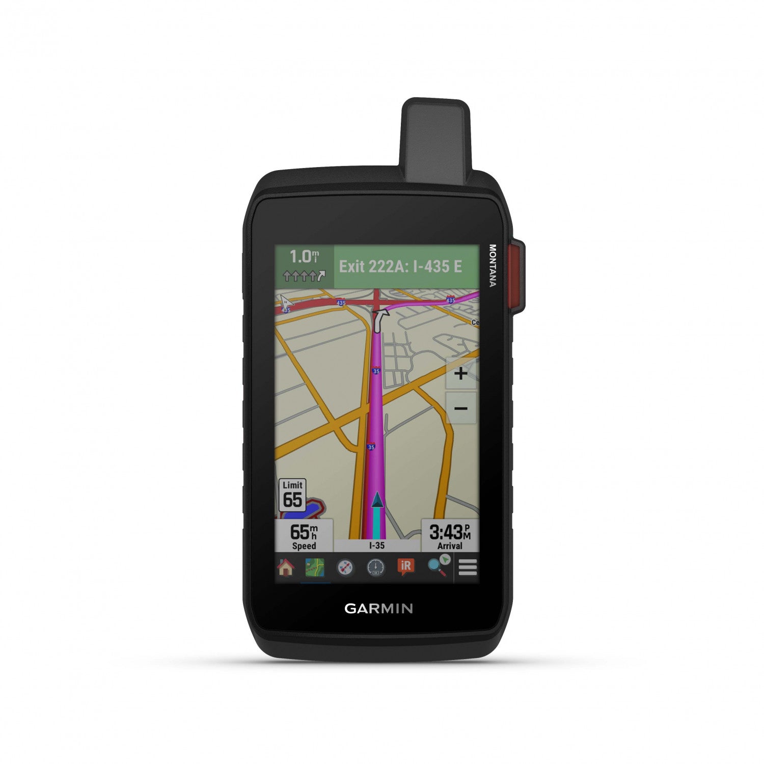 Garmin Montana 710i Rugged 5.5" Touchscreen GPS Handheld Navigator with Built-in InReach