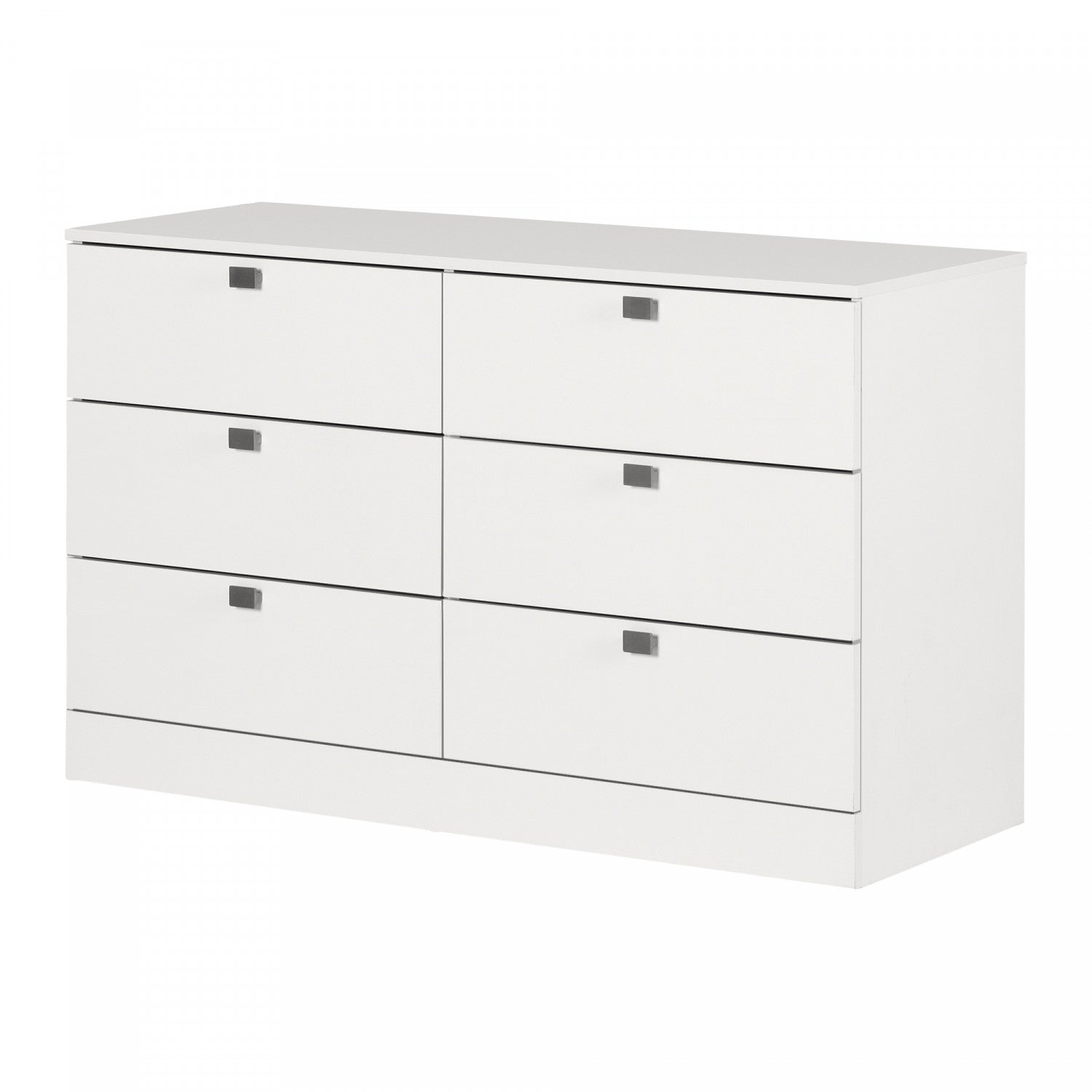 South Shore Spark 6-Drawer Pure White Dresser - A Solid Piece of Furniture
