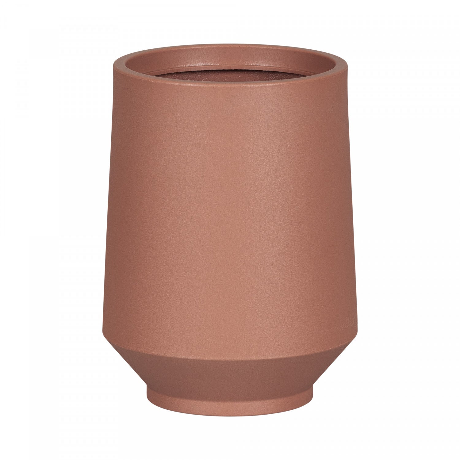 16" Dalya Planter - Burnt Orange Cache - pot in Terra Cotta