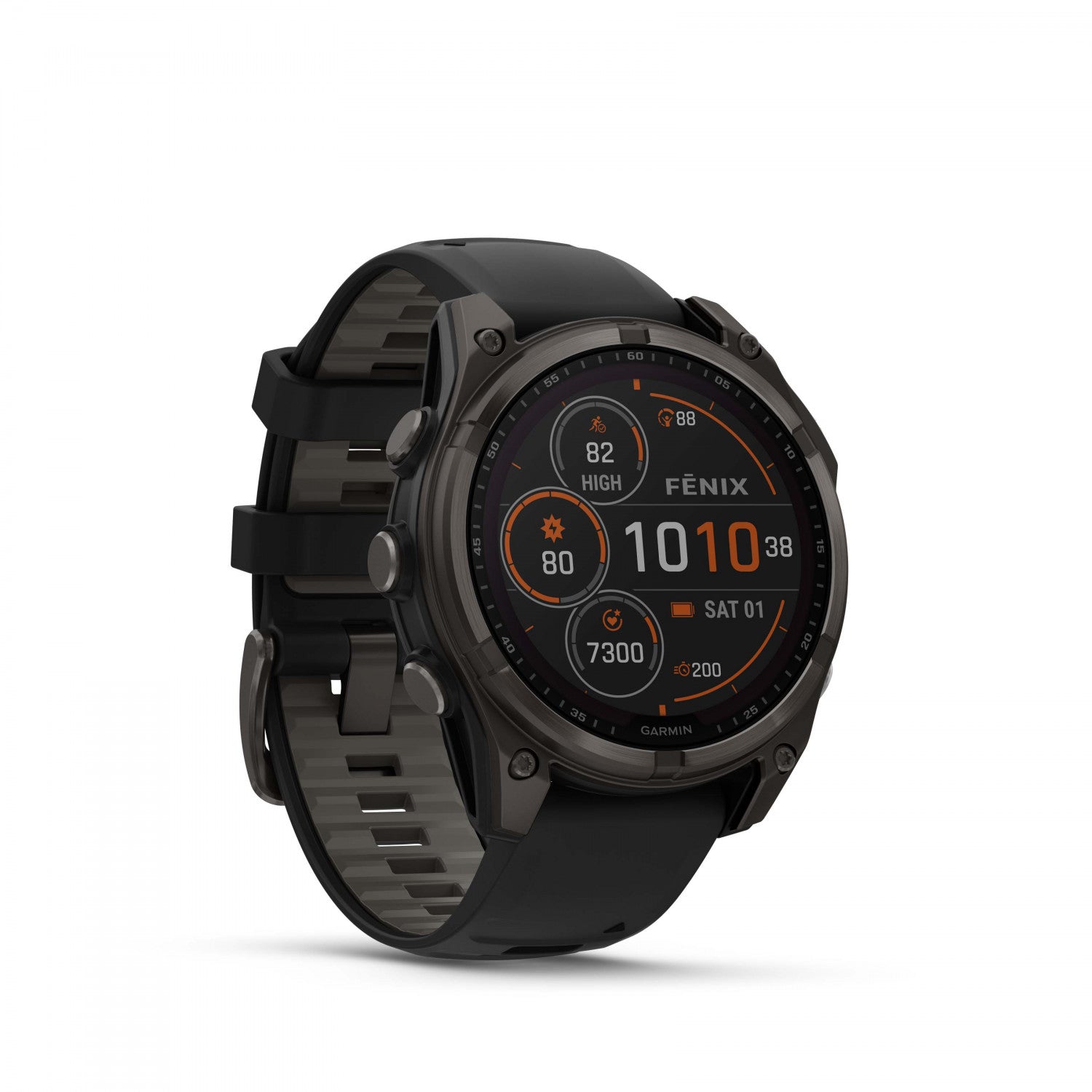 Garmin Fēnix 8 Solar Sapphire 47mm Smartwatch with GPS, Compass, Gyroscope, and Barometric Altimeter