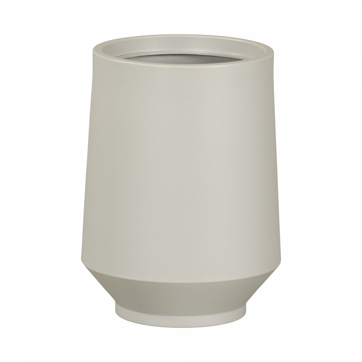 16-Inch Greige Dalya Planter - Cache-pot