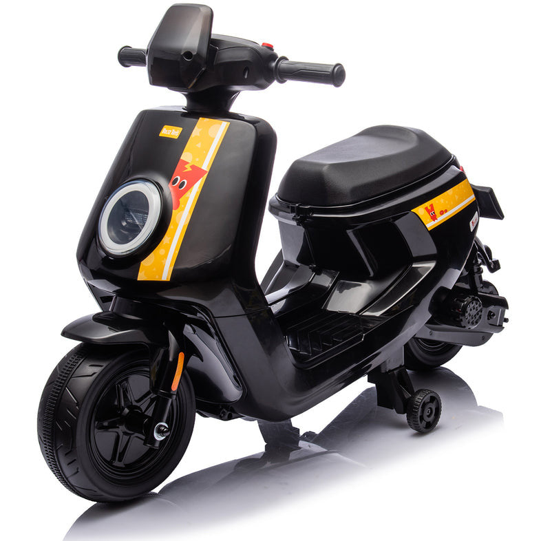 12V Powered 1-Seater Kids Ride-On Car with MP3 Player - Kids On Wheelz, a Fun Motorcycle Scooter for Children