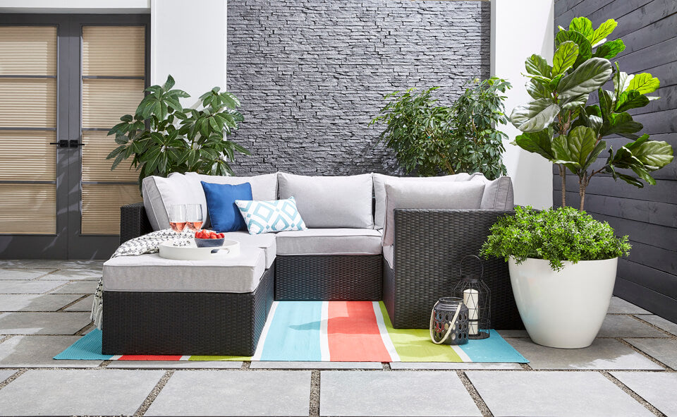 Minnesota 6-Piece Patio Set - Grey