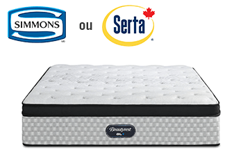 Matelas Beautyrest Simmons ou Serta