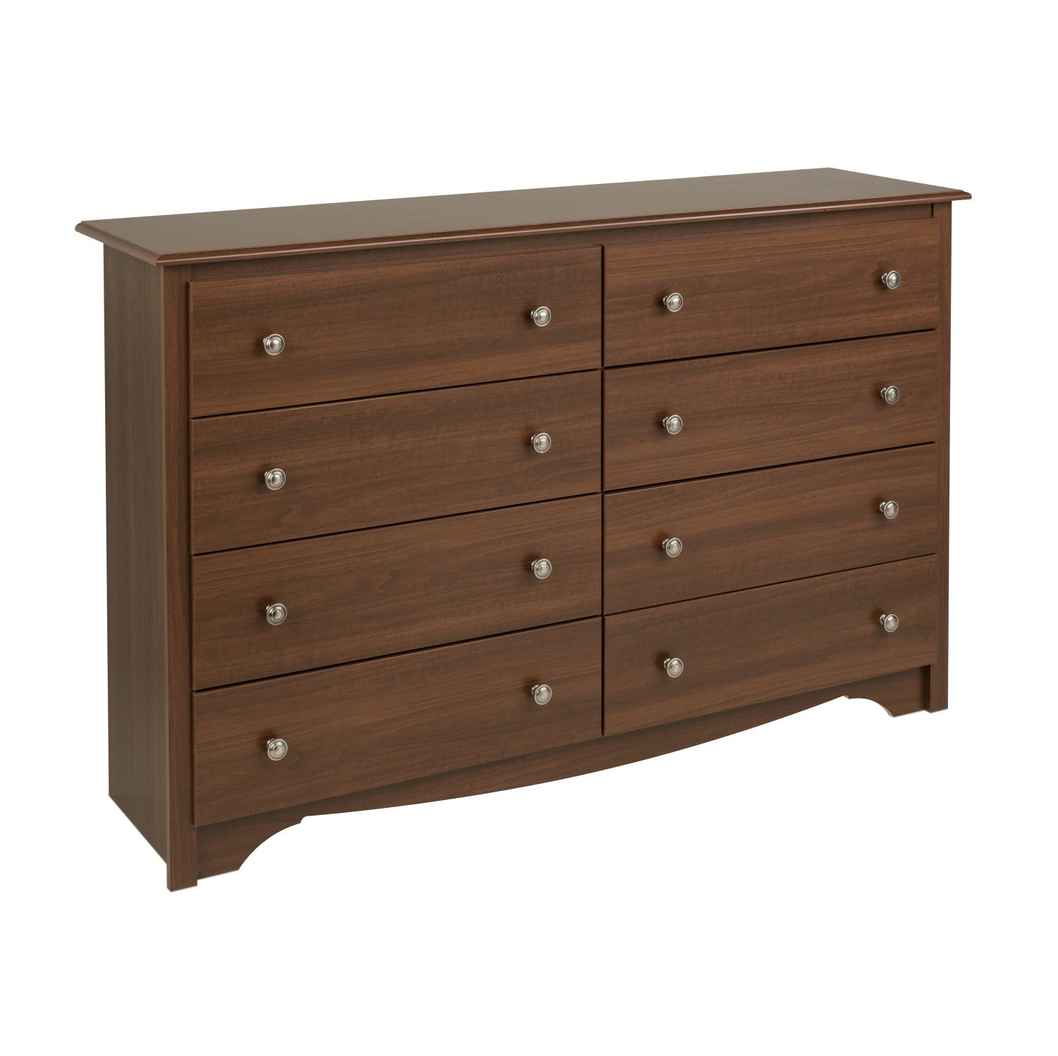 Cherry Monterey 8-Drawer Dresser - A Stylish Commode for Your Bedroom