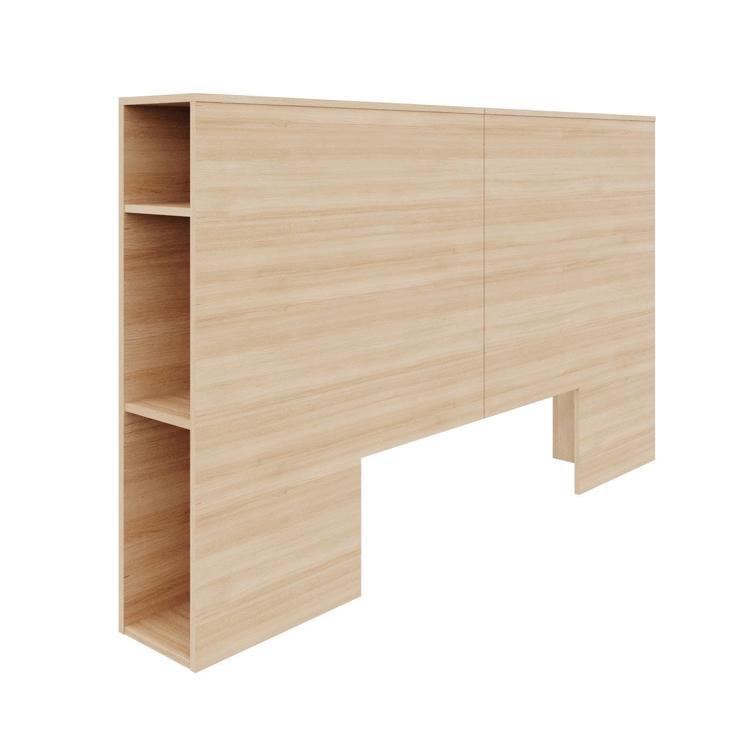 Nordika Marconi Queen Headboard in Natural Blonde Oak