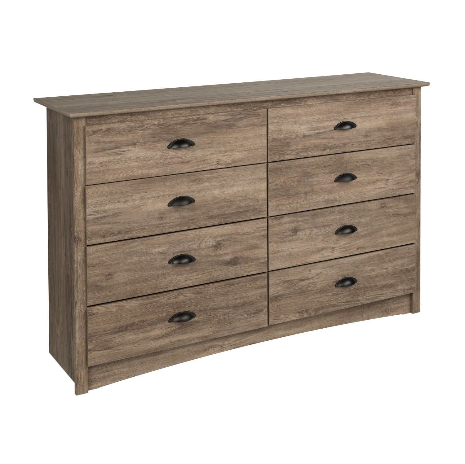 Drifted Grey Salt Spring 8 - Drawer Dresser