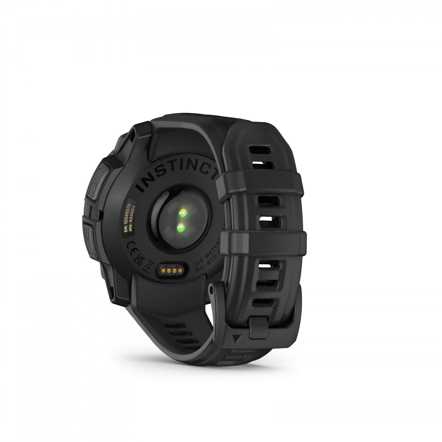 Garmin Instinct 3 45mm GPS Smartwatch - Rugged with Military Spec 810, Solar, Compass, and Barometric Altimeter