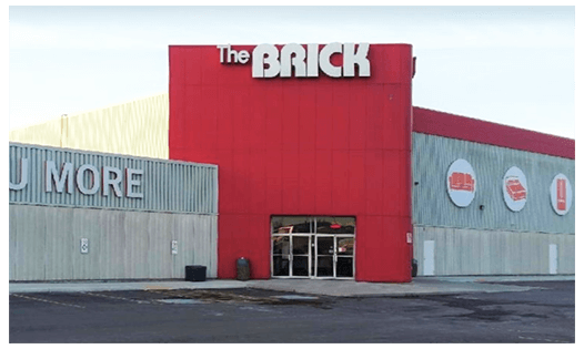 The Brick  Burlington Location