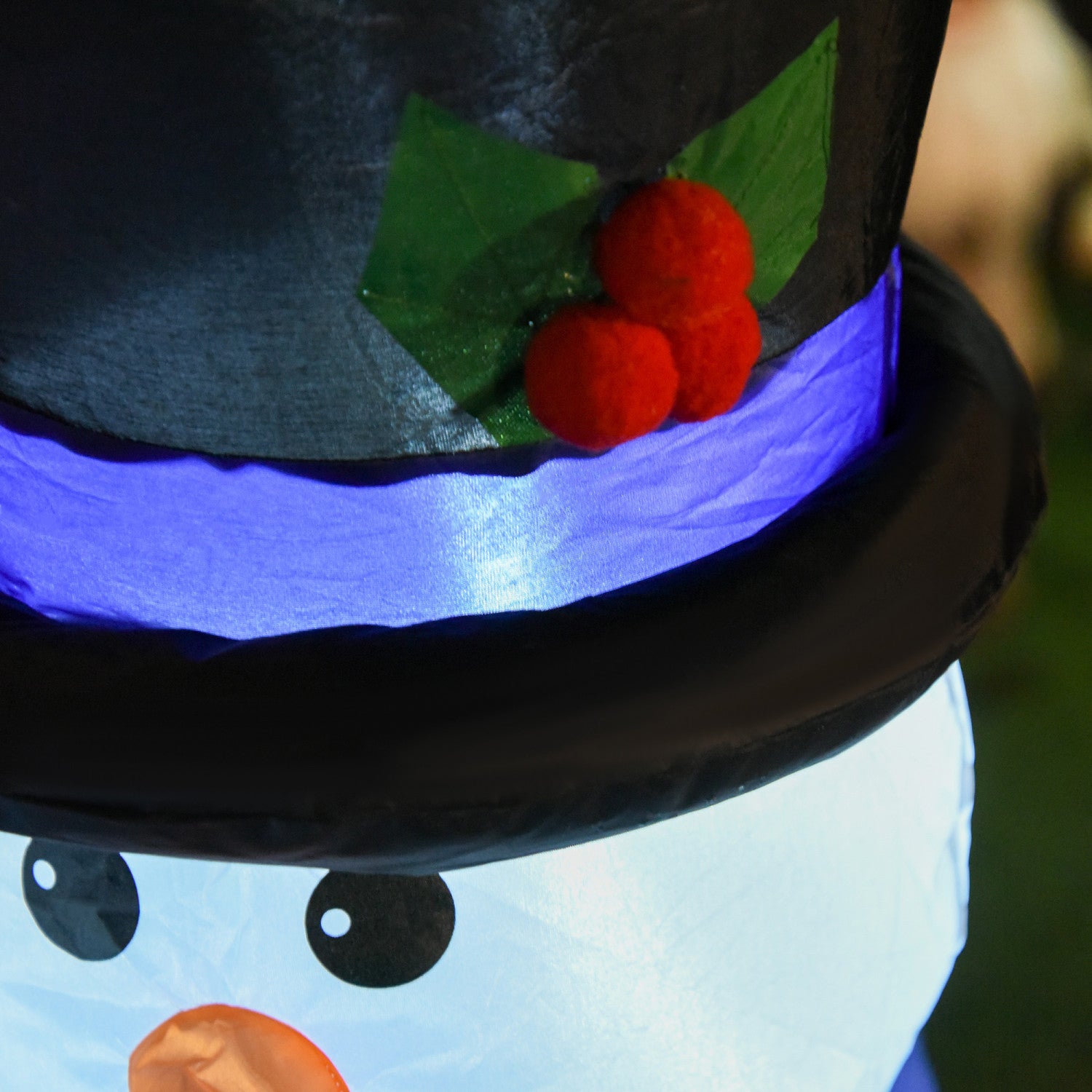 Homcom 4 - foot Inflatable Snowman Christmas Decoration for a Festive Holiday Season