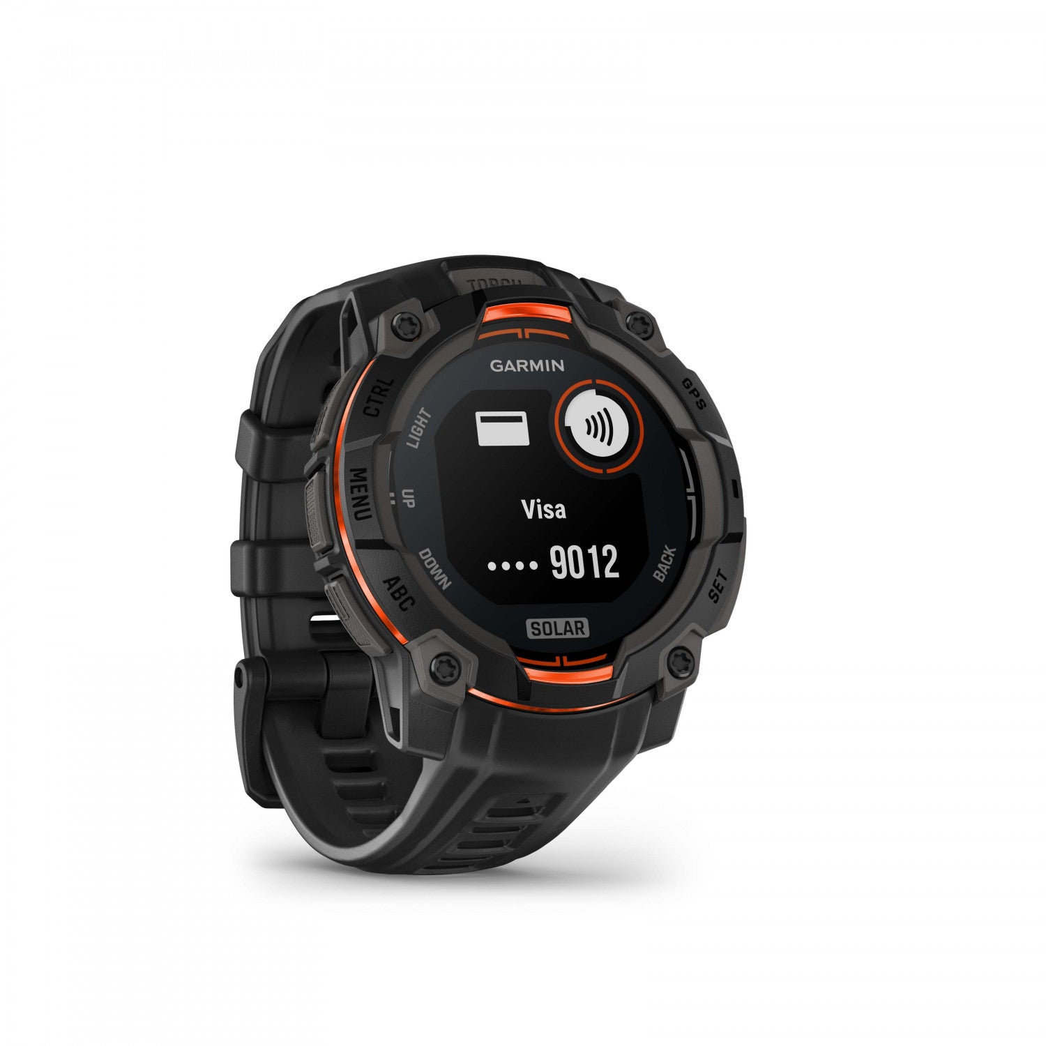 Garmin Instinct 3 45mm GPS Smartwatch - Rugged with Military Spec 810, Solar, Compass, and Barometric Altimeter