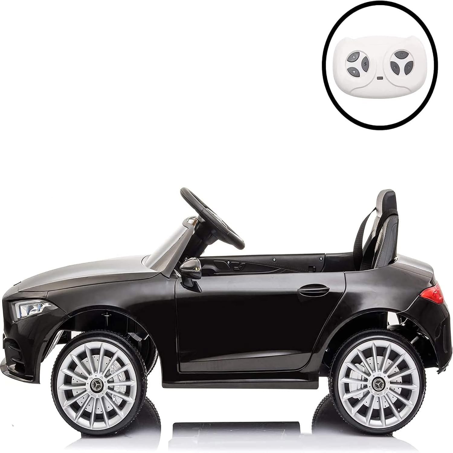 12V Powered Mercedes Benz Cls350 Ride-On Car for Kids with Remote Control, LED Lights, and Music - Ideal for Fun and Adventure