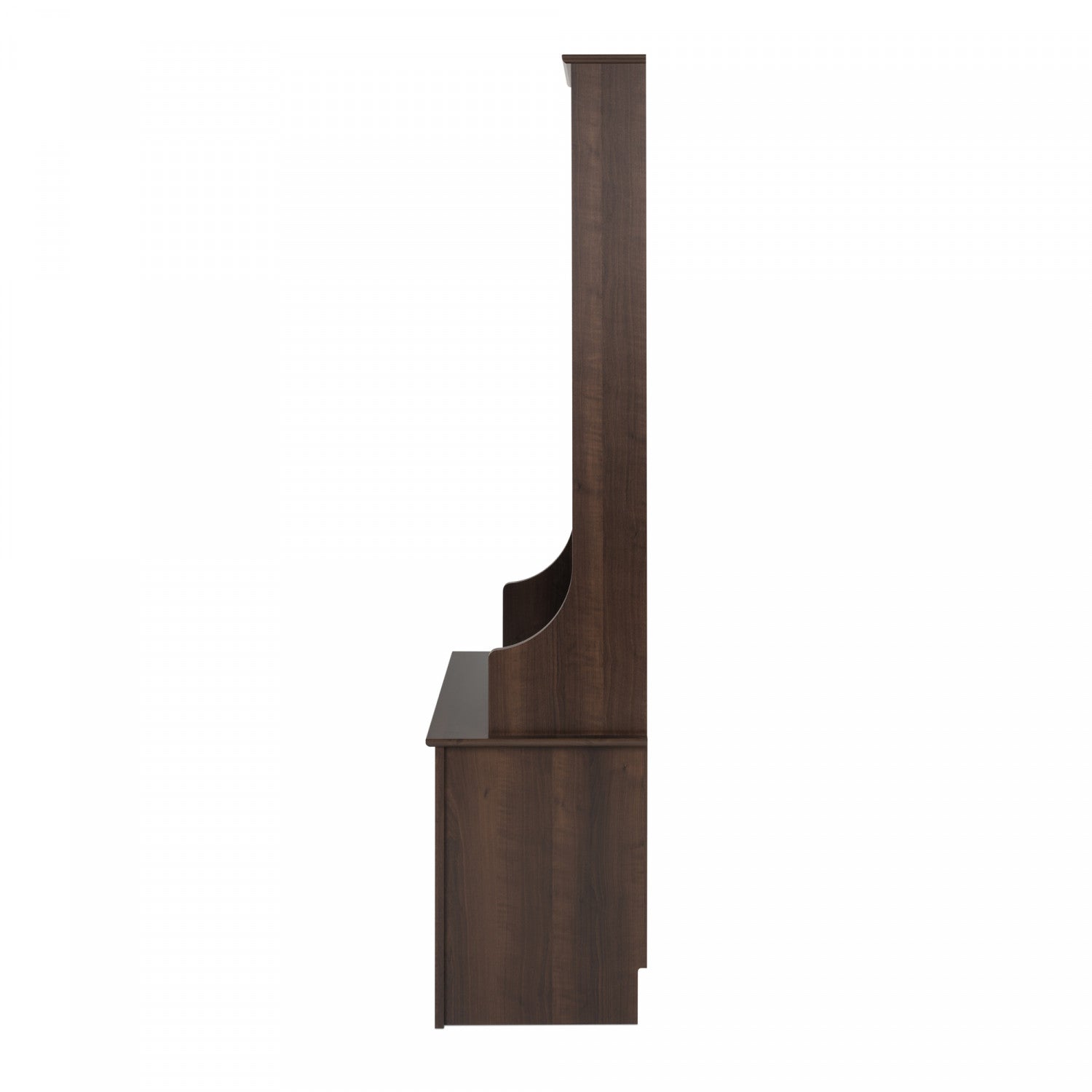 Espresso Narrow Hall Tree with Nine Shoe Cubbies