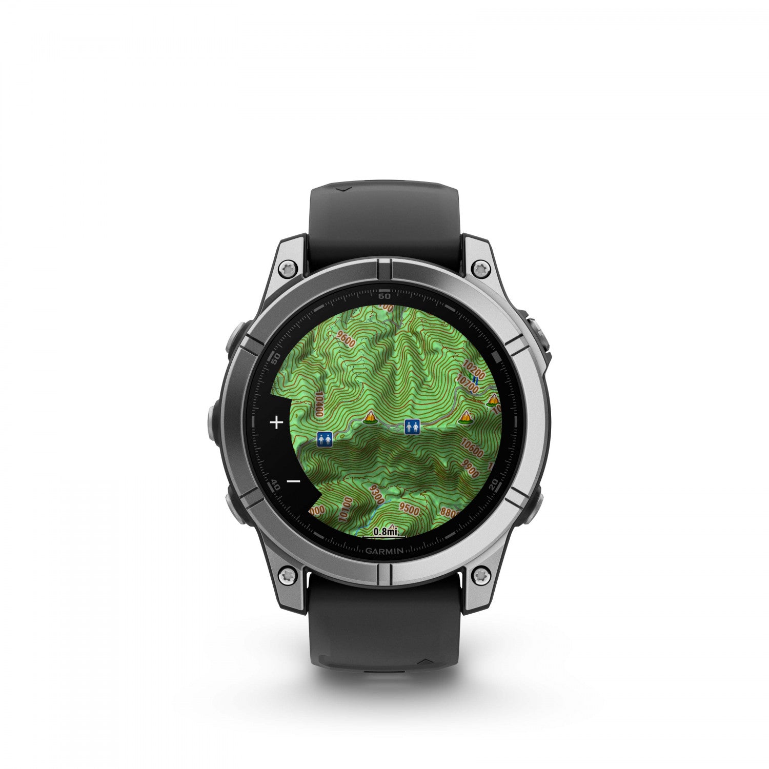 Garmin Fēnix E 47mm AMOLED GPS Smartwatch with Military Spec 810, Multi-Sport Features, Compass, and Gyroscope