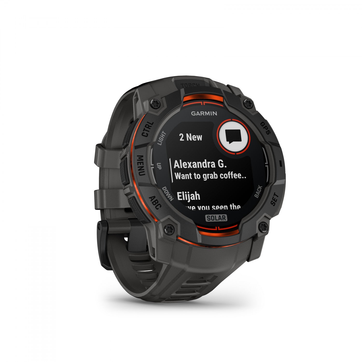 Garmin Instinct 3 50Mm GPS Smartwatch - Rugged Military Spec 810, Solar-Powered with Compass and Barometric Altimeter