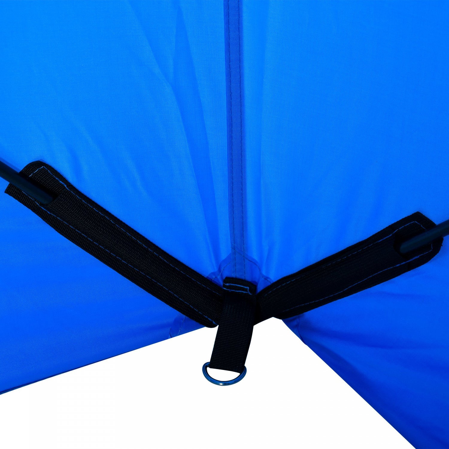 Blue Outsunny Pop - Up Ice Fishing Tent Shelter for 2 Persons with Carry Bag