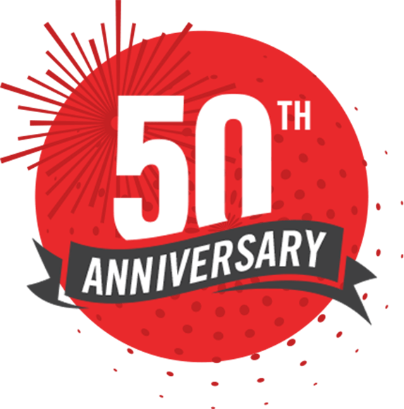 50th Anniversary logo