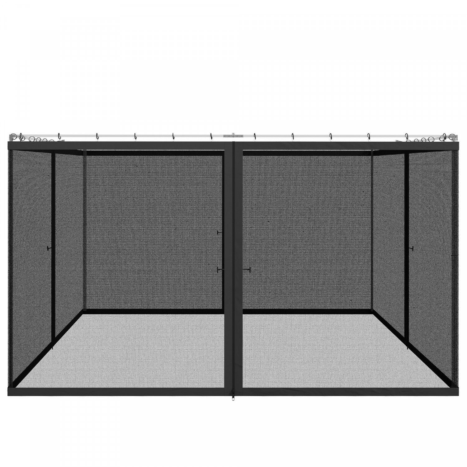 Outsunny 10' X 12' Gazebo Mosquito Netting Screen Walls Replacement: Keep Bugs Out!