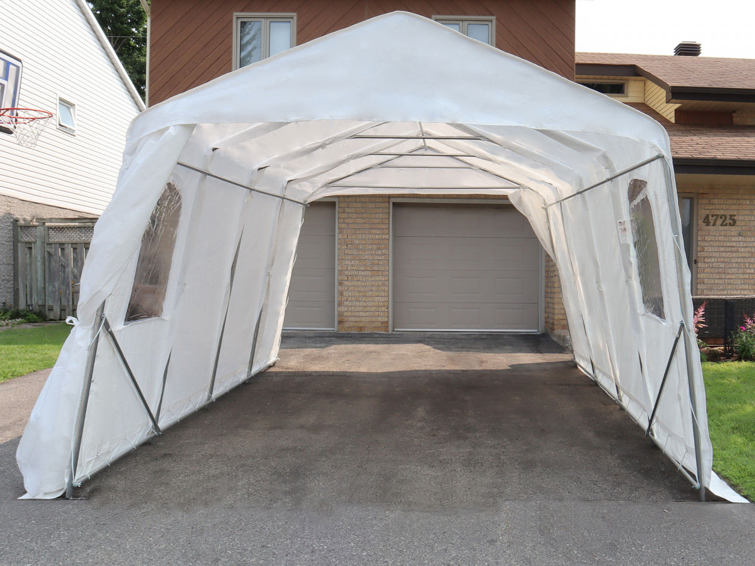 11 Ft. X 16 Ft. Car Shelter for Your Vehicle's Protection