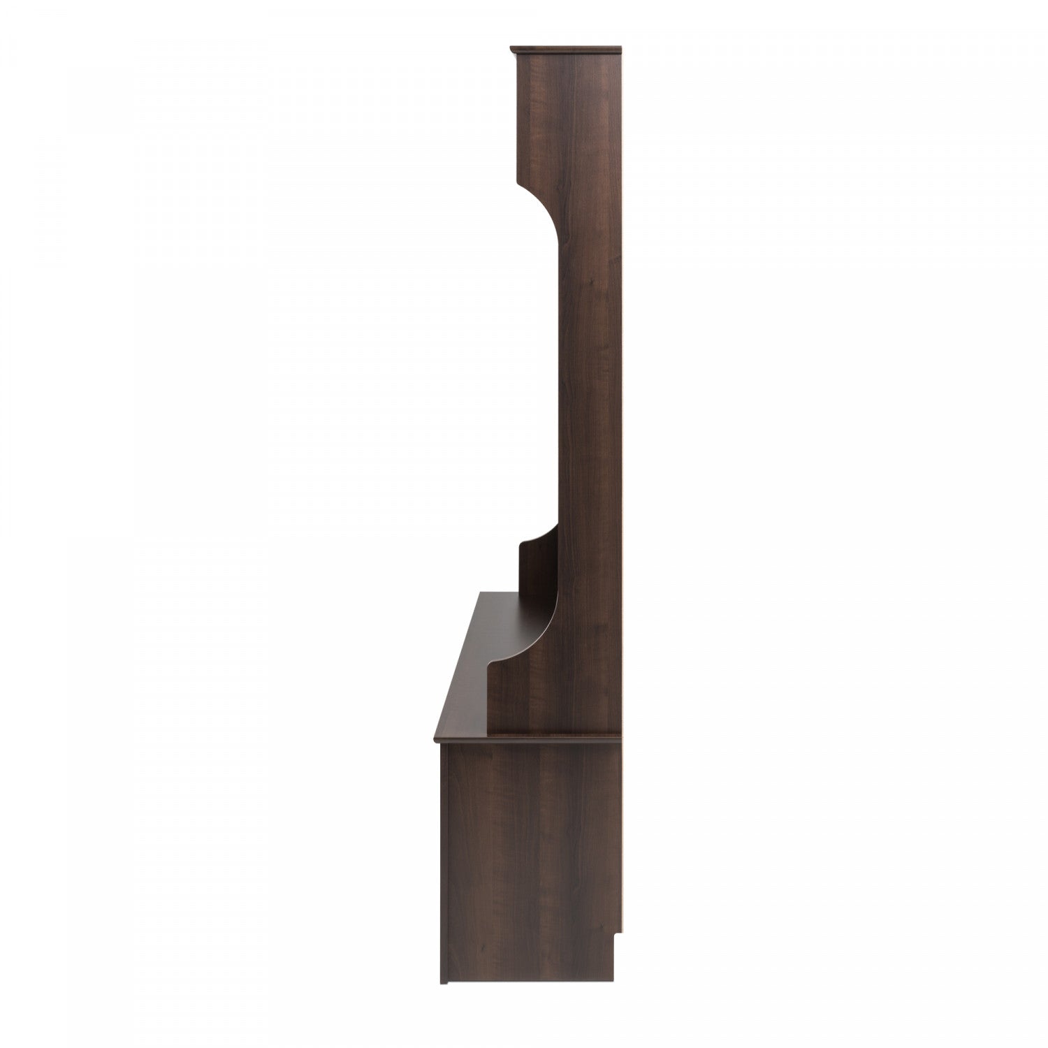 Espresso Hall Tree with 24 Shoe Cubbies - Ideal for Organizing Your Entryway