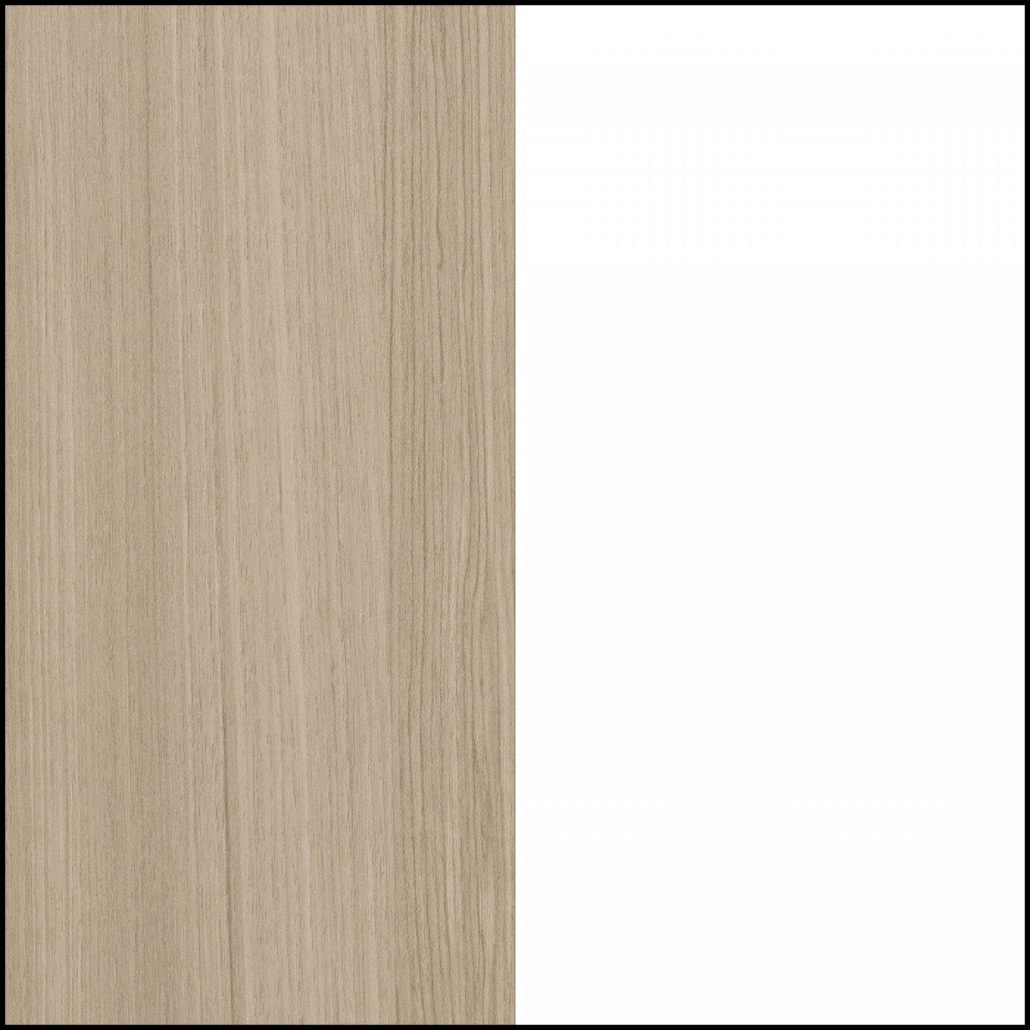 Soft Elm White Hourra 6-Drawer Dresser - A Commode with 6 Tiers