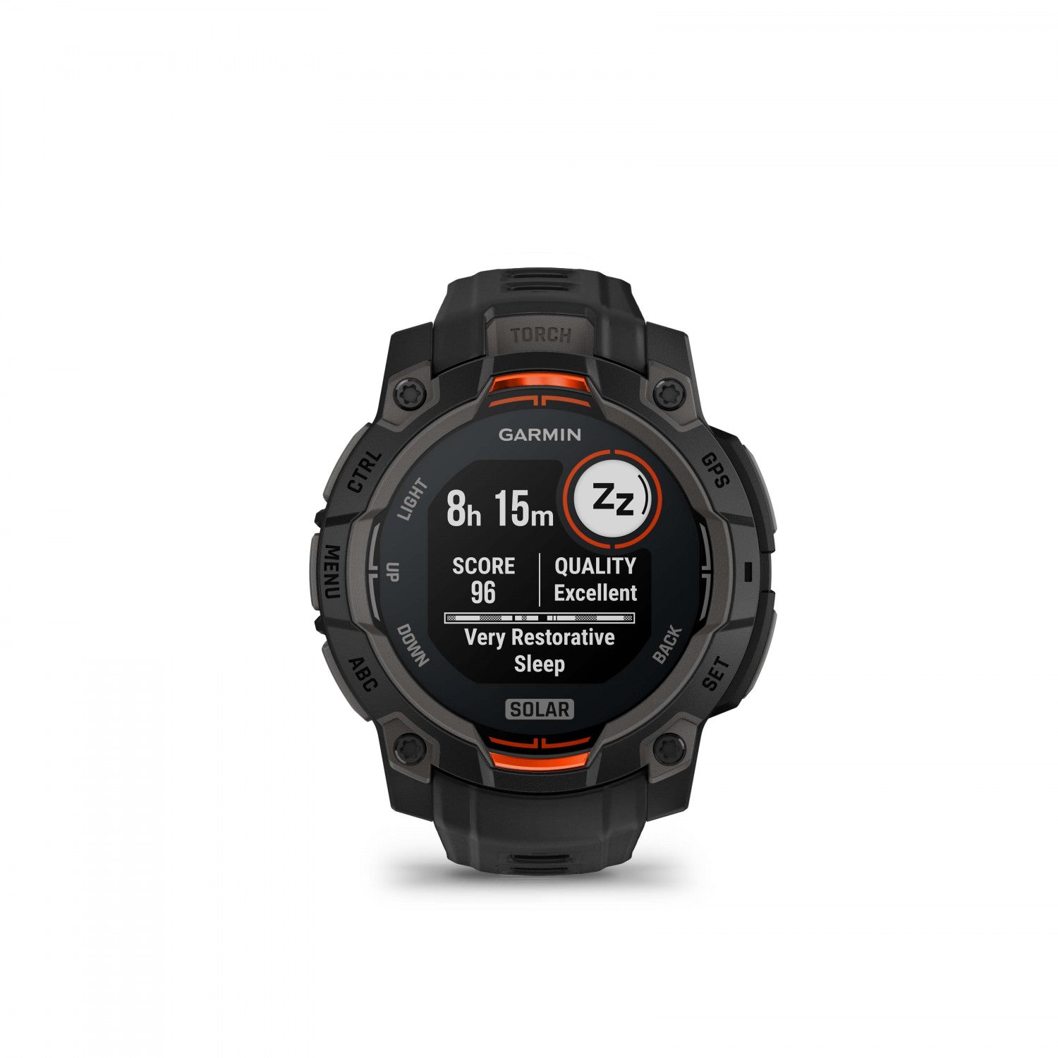 Garmin Instinct 3 45mm GPS Smartwatch - Rugged with Military Spec 810, Solar, Compass, and Barometric Altimeter