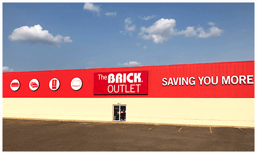 The Brick  Red Deer Brick Outlet Location
