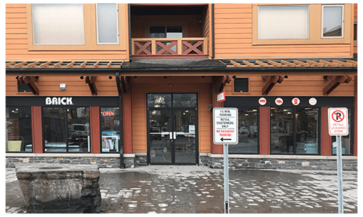 The Brick  Canmore Location