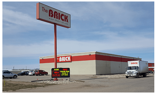 The Brick  Moose Jaw Location