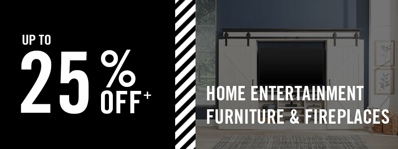 Up to 25% off Home Entertainment furniture