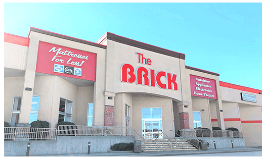 The Brick Furniture Store In Pacific Reach Bc