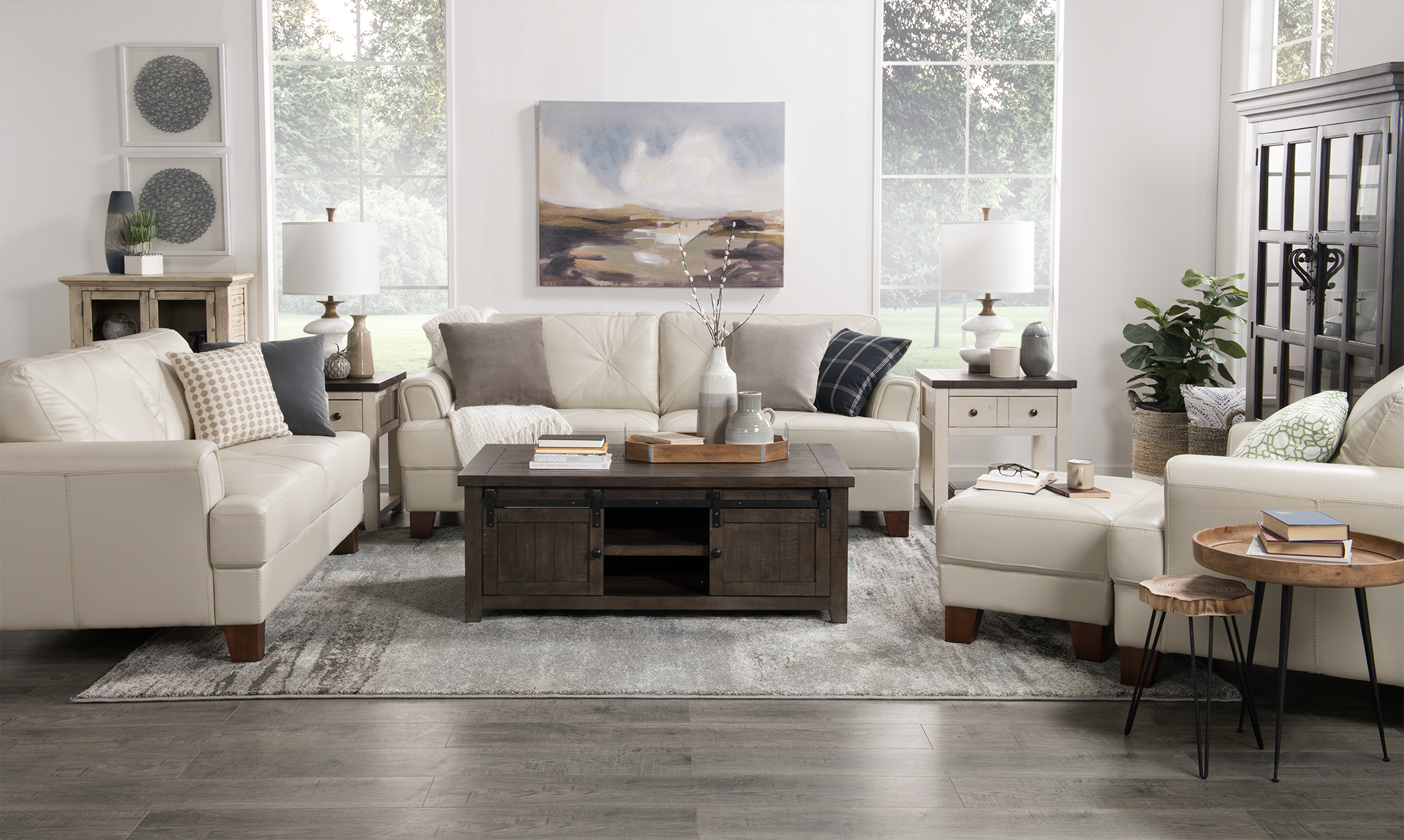 Chateaux d’Ax furniture collection in living room