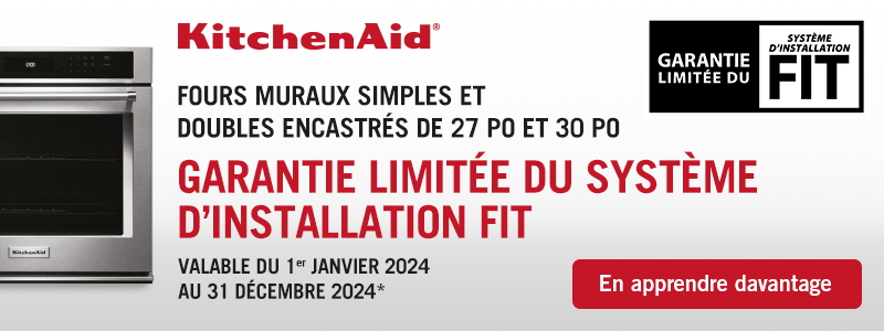 Kitchenaid 27 inch and 30 inch Single and Double Built-in Wall Ovens! Fit System Limited Guarantee!