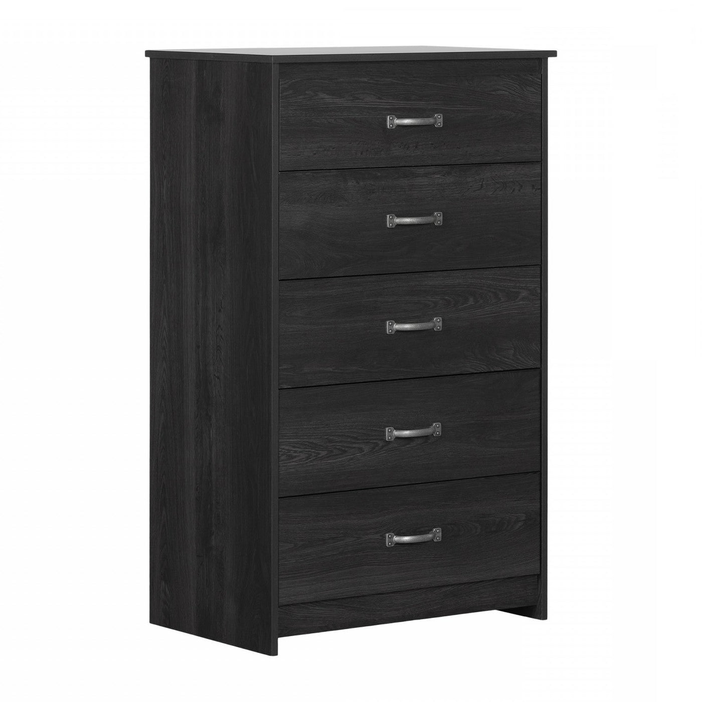 Tassio 5-Drawer Chest - Grey Oak | The Brick