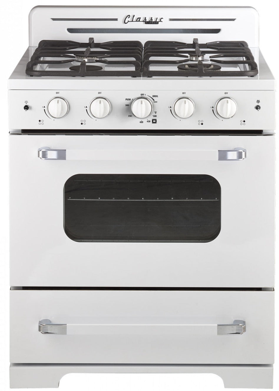 Unique Appliances Classic Retro 24 in. 2.9 cu. ft. Retro Gas Range with  Convection Oven in Ocean Mist Turquoise UGP-24CR T - The Home Depot