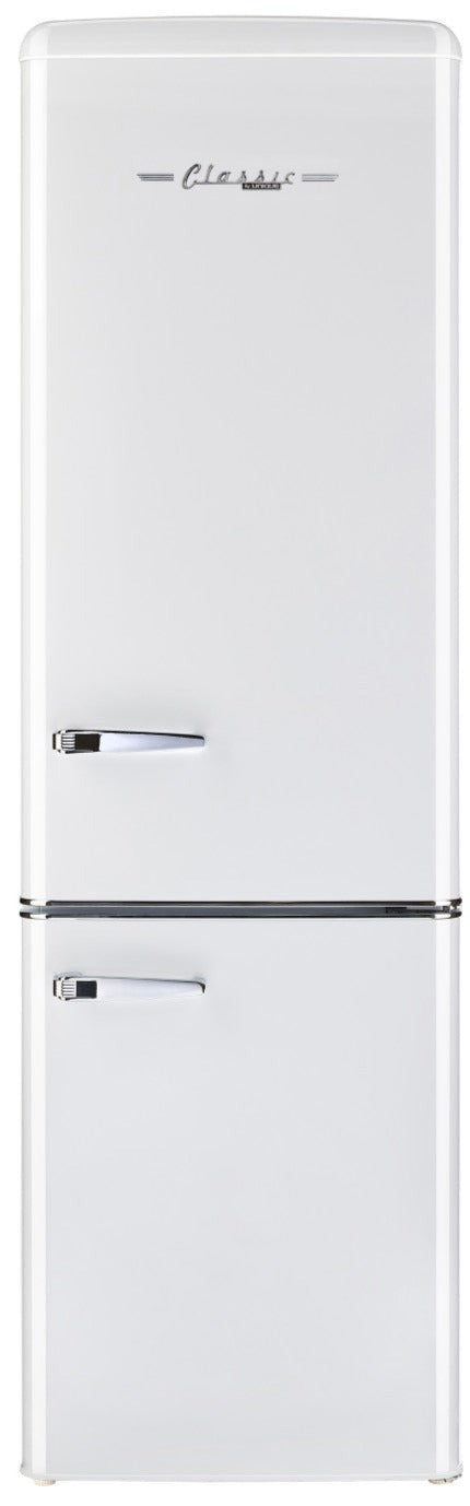 iio 11 Cu. Ft. Retro Refrigerator with Bottom Freezer in Red (Left Hinge)