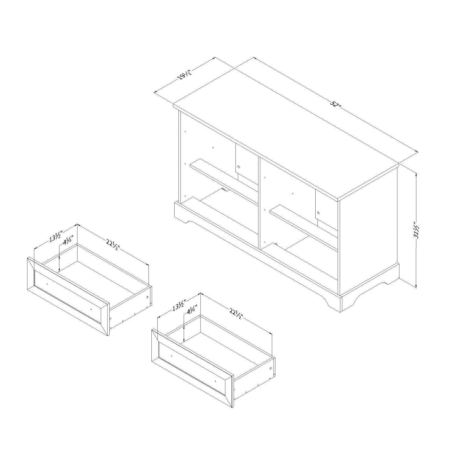 Fall Oak 6-Drawer Dresser by Hazen - D83G3BRC