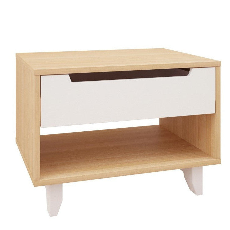 light maple nightstand