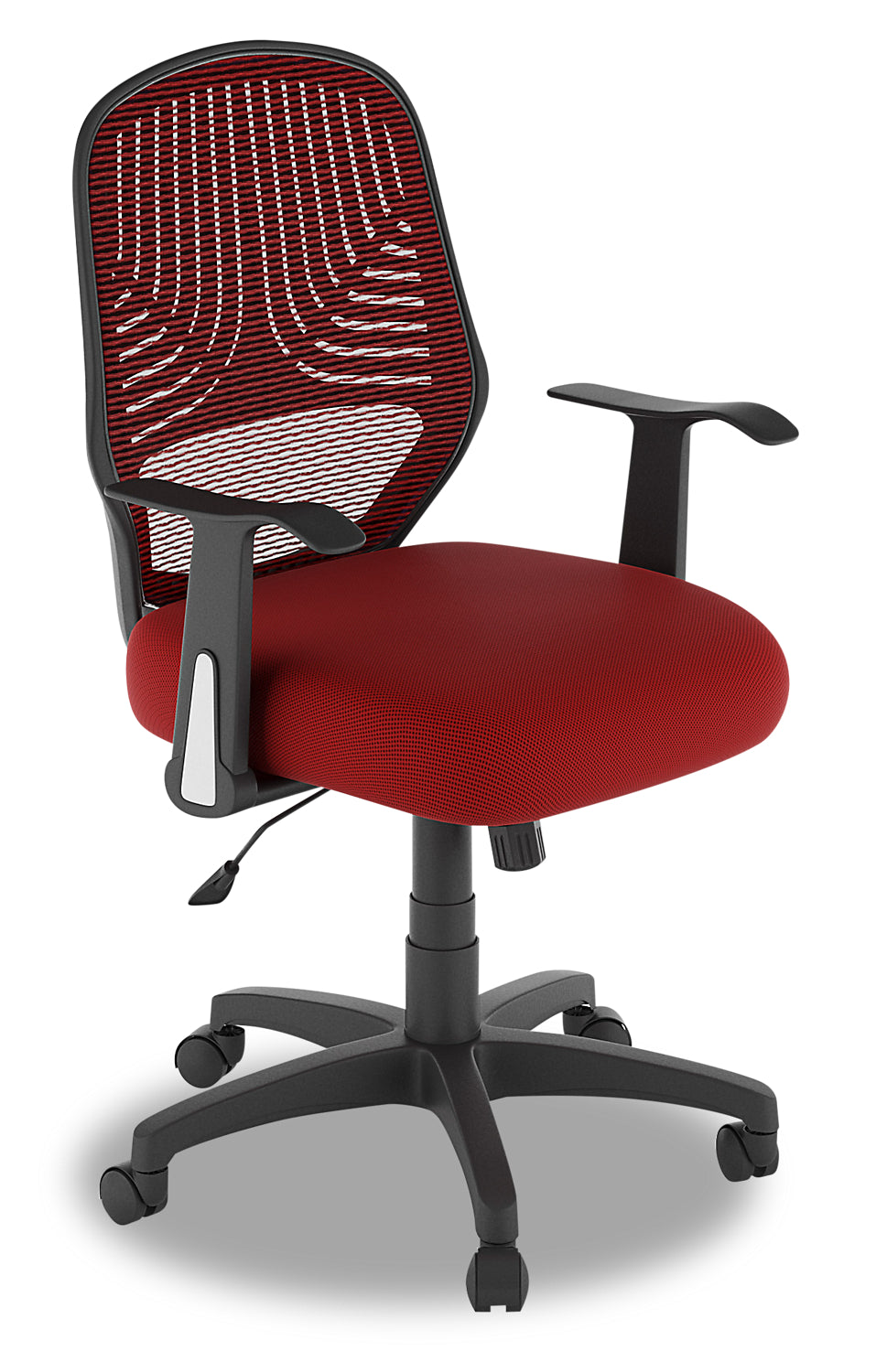 aden adjustable chair  red